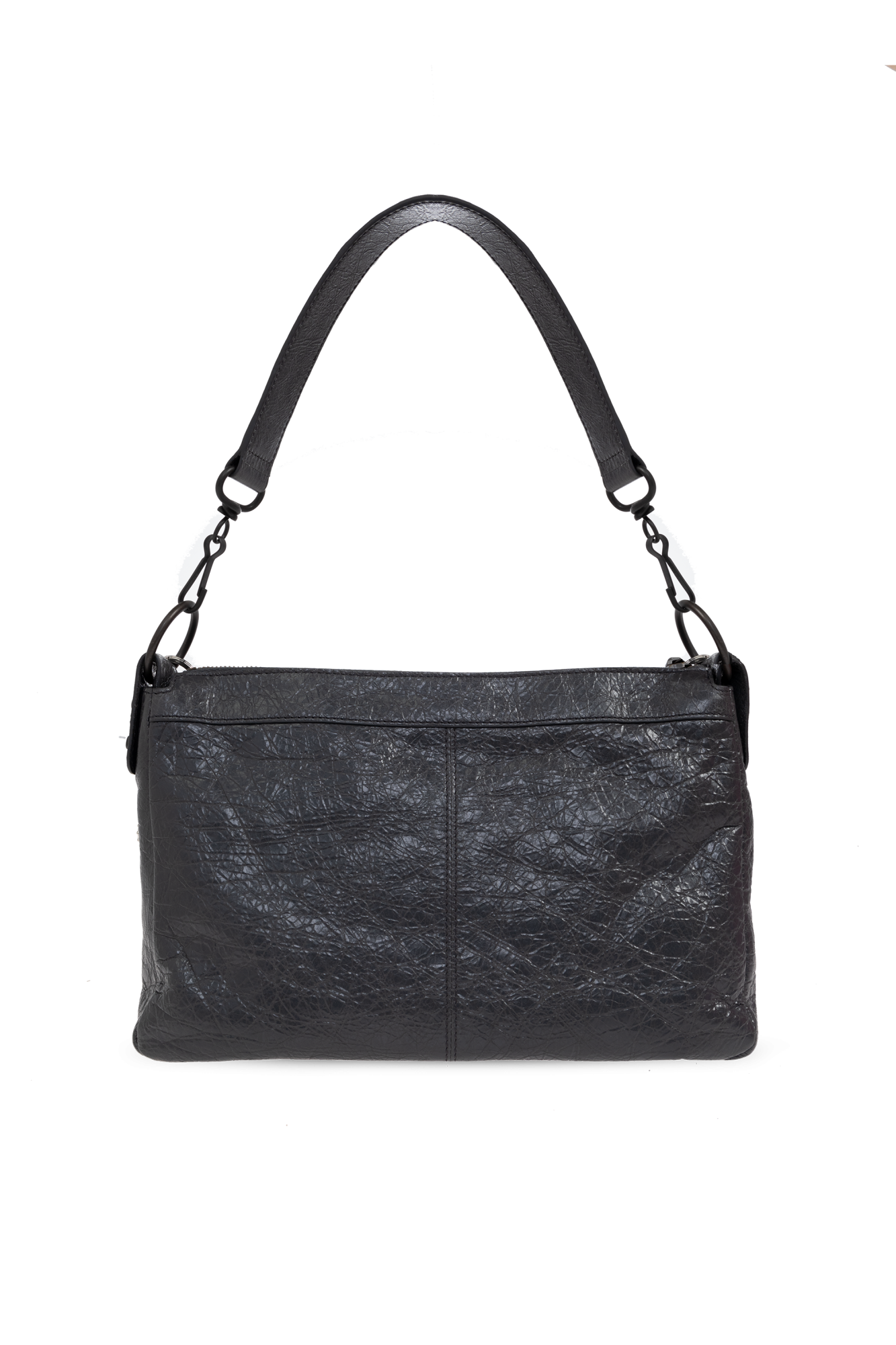 バッグ BALENCIAGA leather shoulder bag the city BALENCIAGA Le City embellished textured-leather shoulder bag